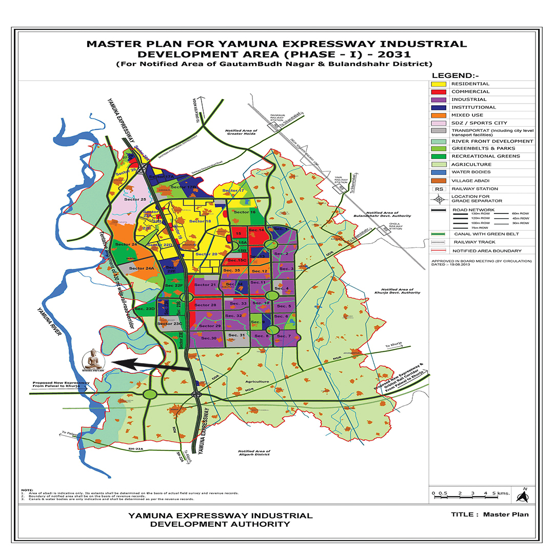 Yamuna Expressway Master Plan 2031